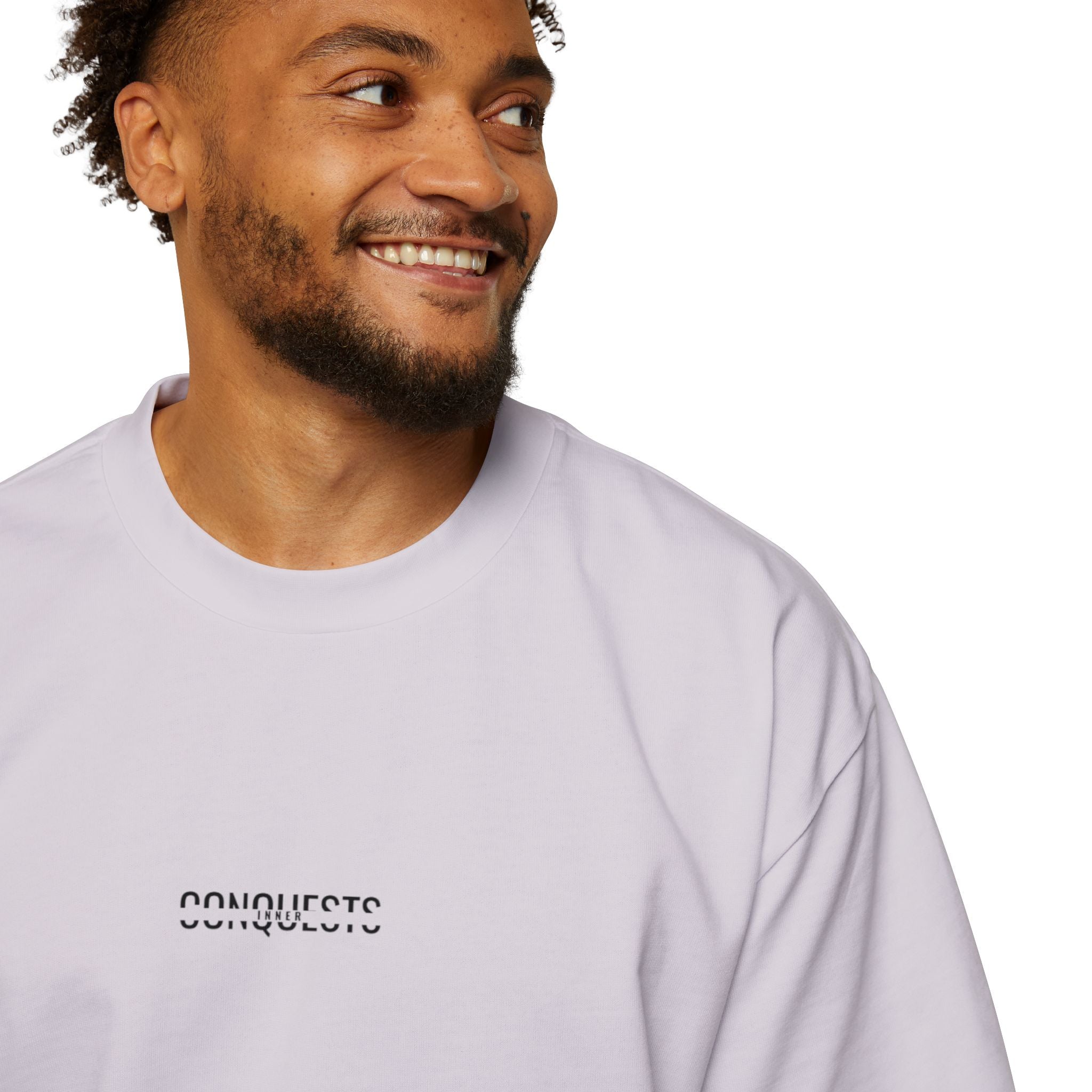 Oversized Spiritual Tee - Seek the Smile of God