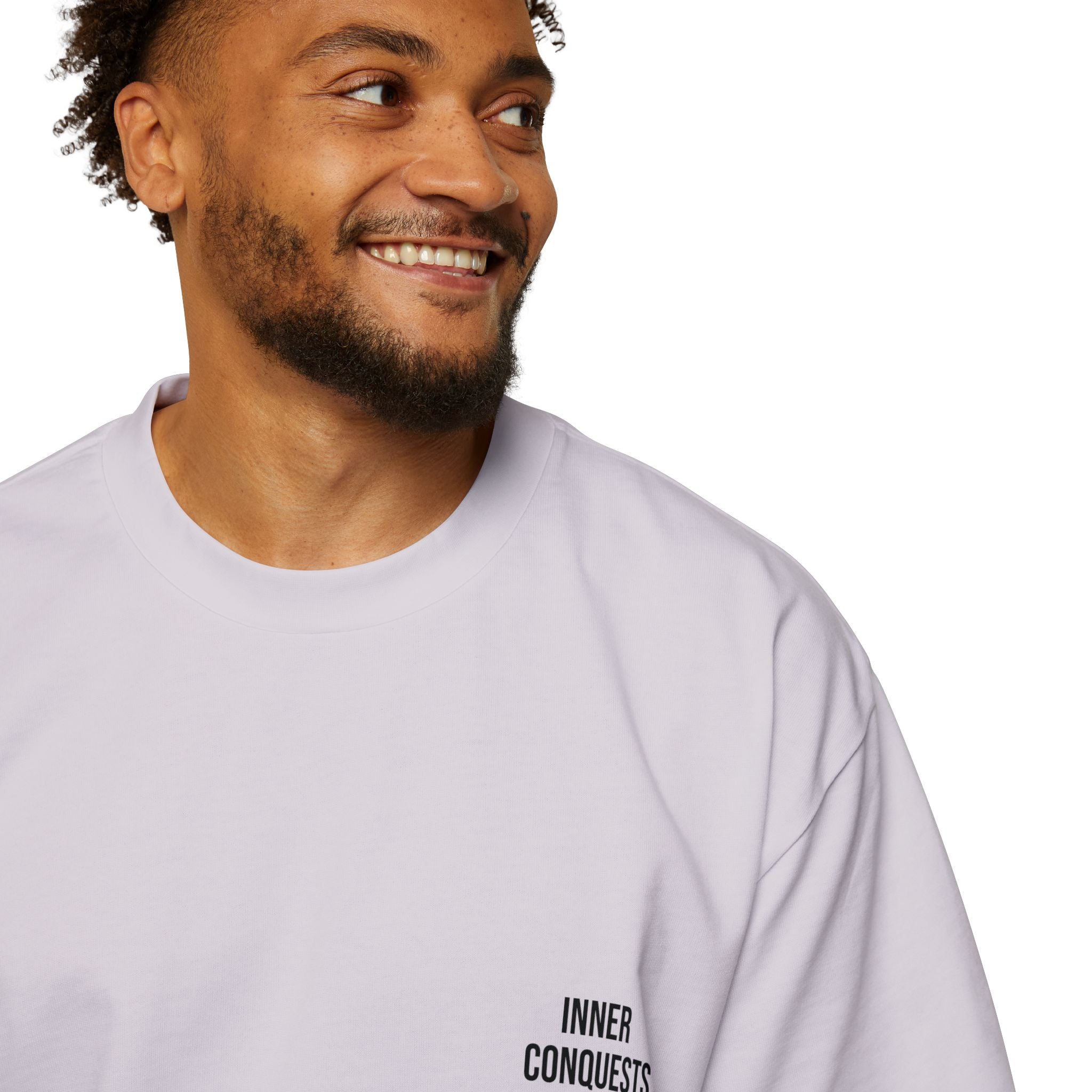 Oversized Spiritual Tee - Seek the Smile of God